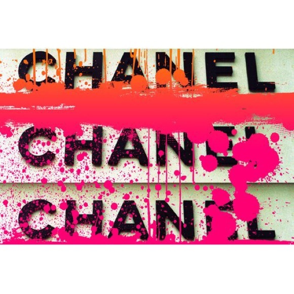 Chanel Couture Generation Textual Art on Canvas - Picture 2 of 6